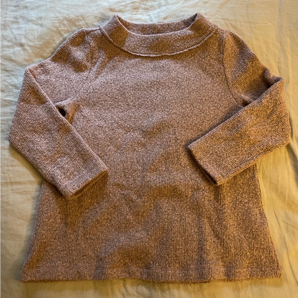 LOFT Mock neck Pink Sweater Size Medium